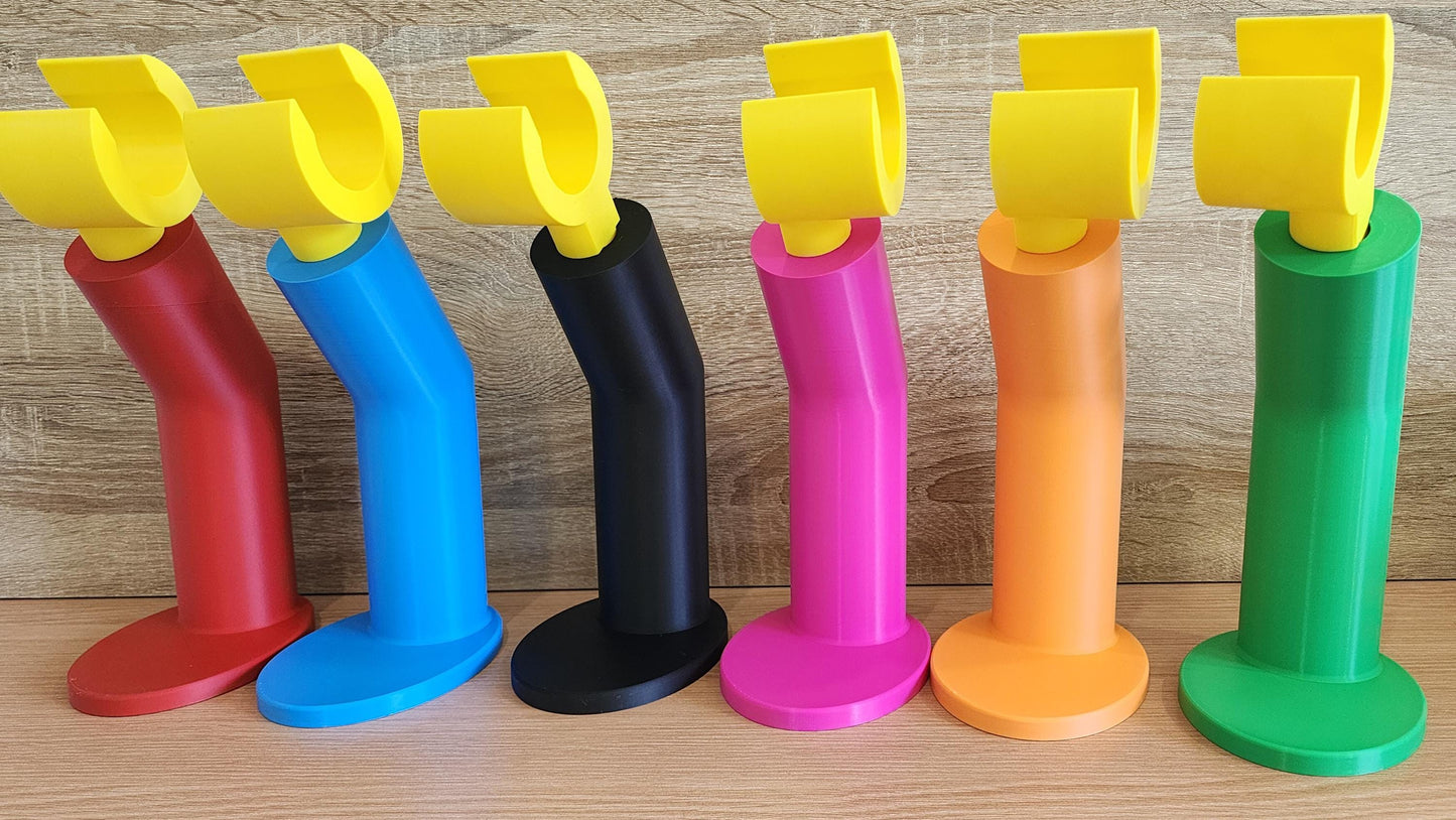 Minifig-Inspired Headphone Stand – Bold Desk & Gaming Display