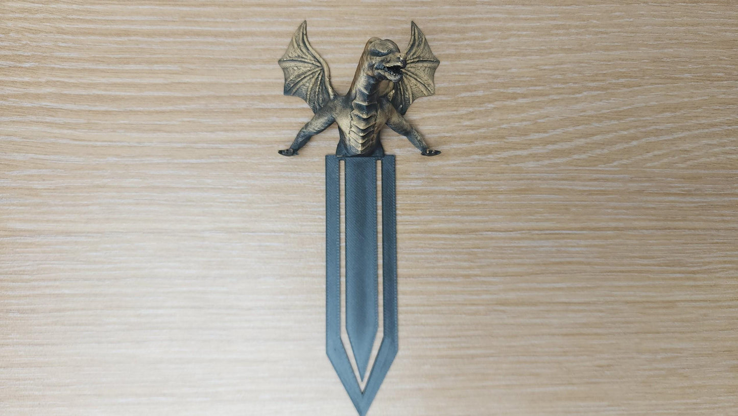 Dragon Bookmark – Fantasy Book Holder & Gift for Readers