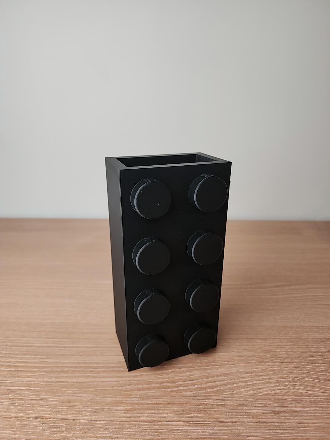 Brick-Inspired Vase for LEGO® Flower Sets – Multiple Colours