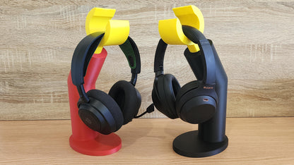 Minifig-Inspired Headphone Stand – Bold Desk & Gaming Display