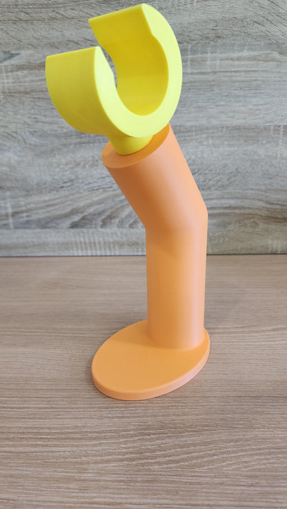Minifig-Inspired Headphone Stand – Bold Desk & Gaming Display