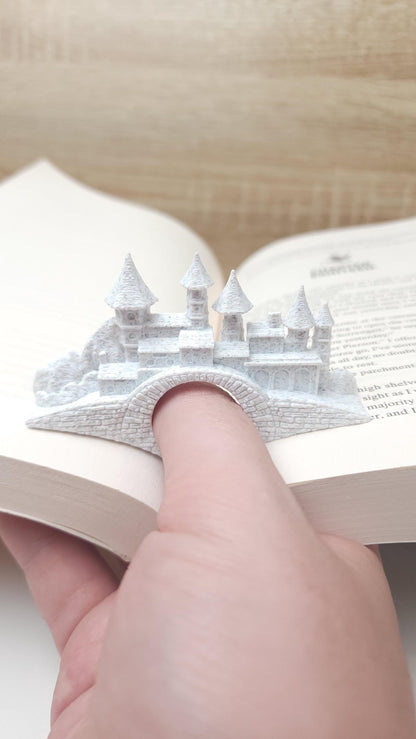 Castle Thumb Page Holder – Fantasy-Inspired Book Accessory