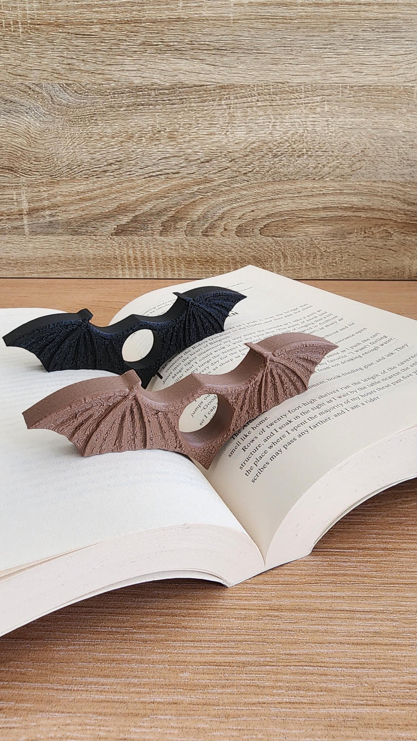 Winged Thumb Page Holder – Fantasy Reading Accessory