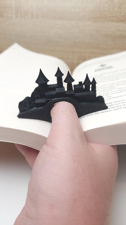 Castle Thumb Page Holder – Fantasy-Inspired Book Accessory