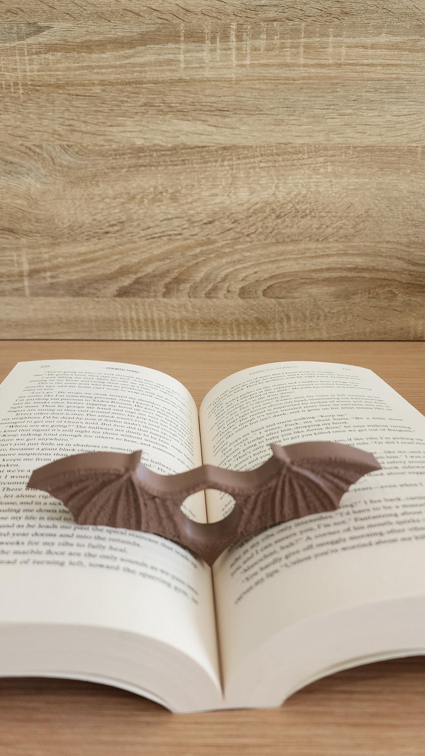 Winged Thumb Page Holder – Fantasy Reading Accessory