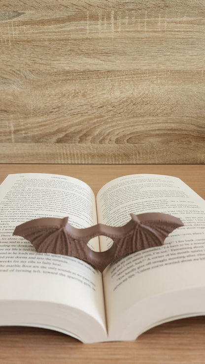 Winged Thumb Page Holder – Fantasy Reading Accessory
