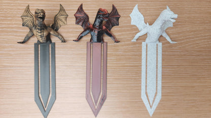Dragon Bookmark – Fantasy Book Holder & Gift for Readers