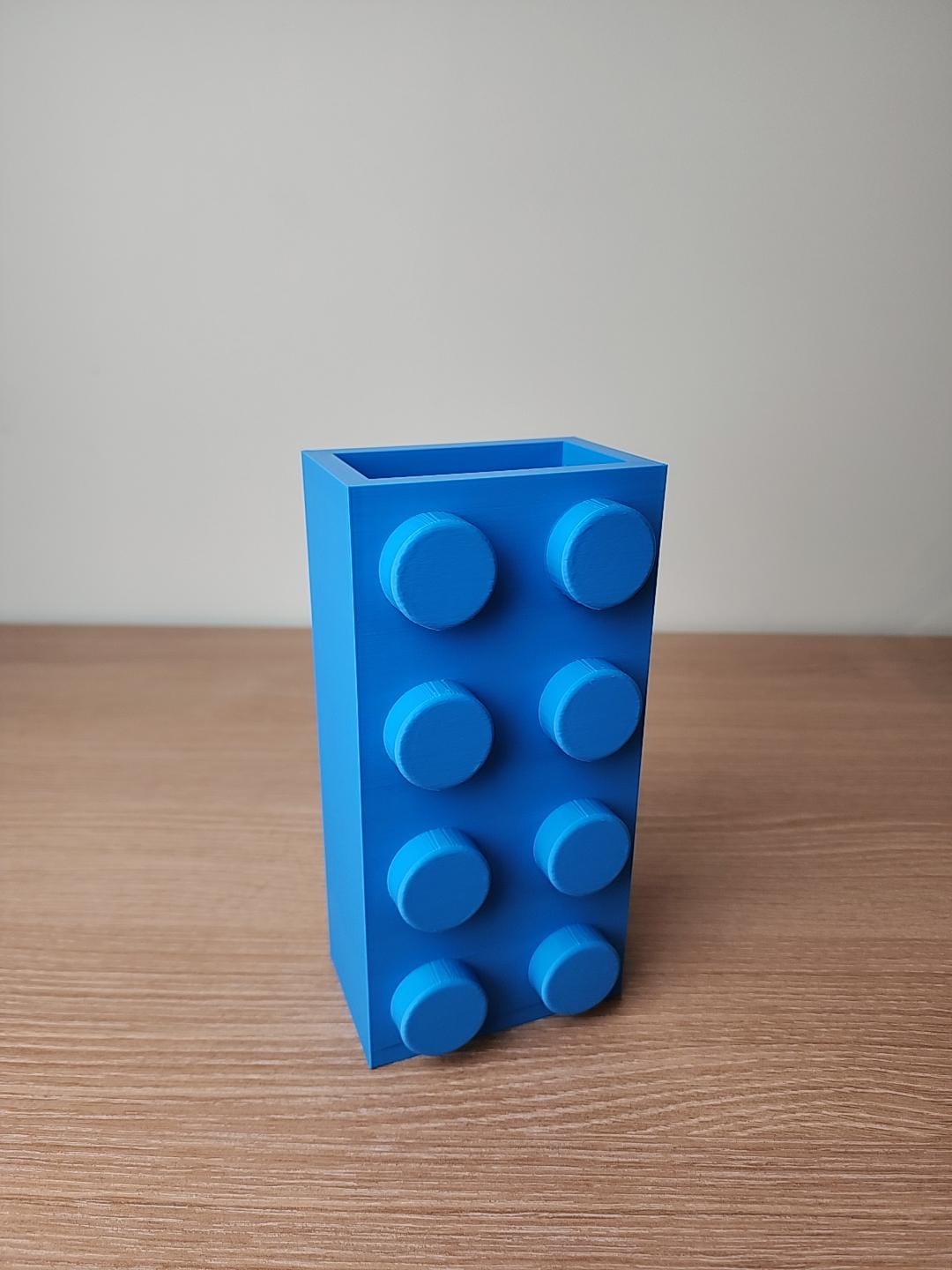 Brick-Inspired Vase for LEGO® Flower Sets – Multiple Colours