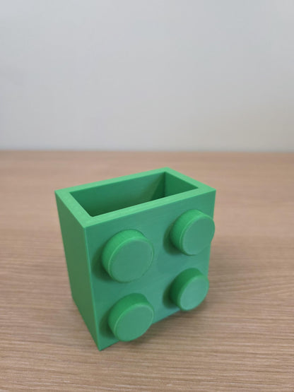 Brick-Inspired Pencil Holder / Desk Organizer