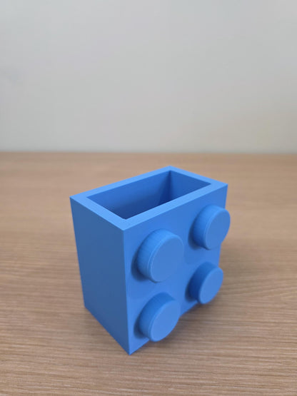 Brick-Inspired Pencil Holder / Desk Organizer